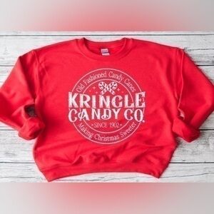 Kringle Candy Co Crewneck - red